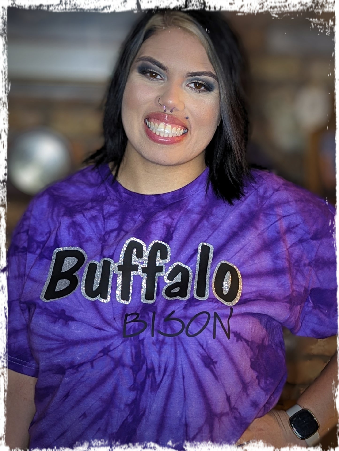 Buffalo Bison Tie Dye T-shirt