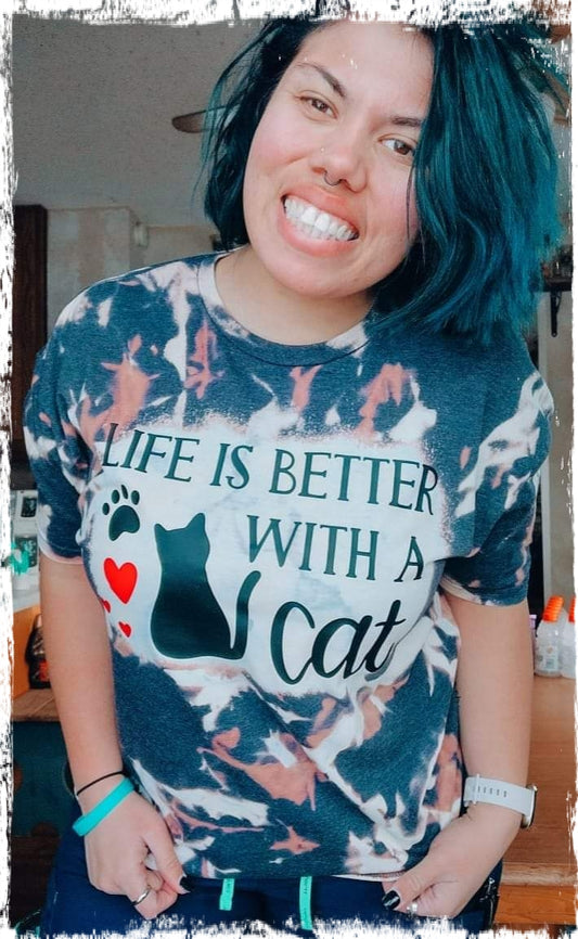 Life is better with a cat - Black Mist